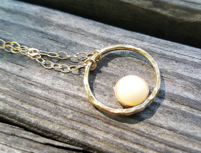 Circle of love necklace